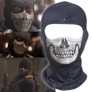 Neu Call of Duty 19 COD19 Geistermaske Squad Schädel Outdoor Requisite Kleidung Sturmhaube - Bild 1 von 15