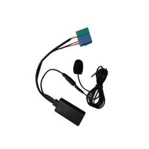 Car Bluetooth 5.0 Auxiliary Cable Microphone Adapter For Renault 2005-2011 AUX - Picture 1 of 7