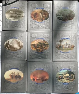 The Civil War Time Life Books Series Lot of 19 Volumes Embossed Covers - Imagen 1 de 10