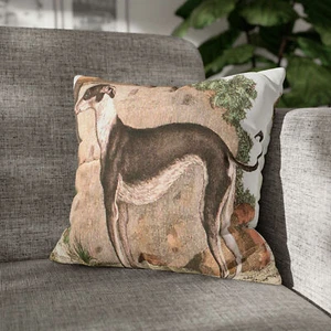 FUNDA ALMOHADA FUNDA COJÍN | DIBUJO ARTÍSTICO PERRO GALGO - Imagen 1 de 7