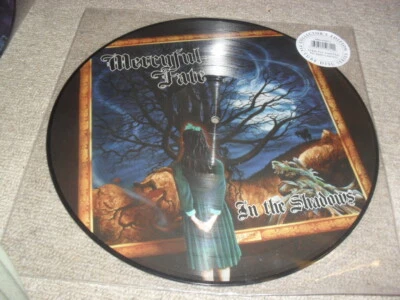 MERCYFUL FATE -IN THE SHADOWS- AWESOME RARE AND HARD TO FIND LTD ED PICTURE LP - Image 1 of 2