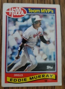 Eddie Murray #22 1989 Hills Team MVP's - Foto 1 di 2