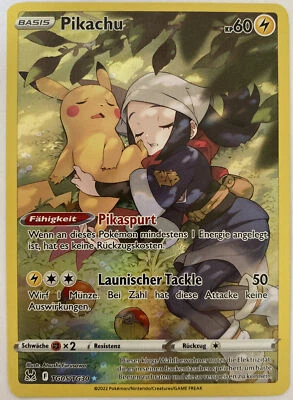 Pokemon Pikachu CHR | Deutsch TG05/TG30 Verlorener Ursprung | Near Mint - Bild 1 von 2