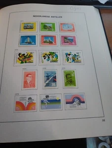 SELLOS POSTALES DE ANTILLAS HOLANDESAS/MNH/ (OG51) 1971/1972 - Imagen 1 de 2