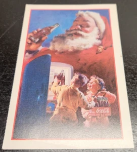 Vintage 1991 Coca-Cola Santa Claus Postcard - Christmas - Picture 1 of 6