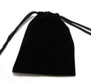 PLUSH VELVET POUCHES party favor gift bags wedding shower events drawstring pull - Picture 1 of 36
