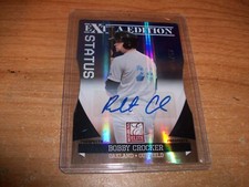 2011 Panini Elite Extra Edition Baseball Bobby Crocker Rookie Auto Card 45/50