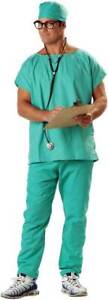 California Costume Doctor Scrubs Adult Men Occupations halloween outfit 01027