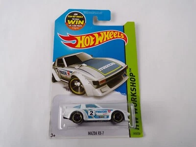 Van / Sports Car / Hot Wheels Mazda Rx -7 Hw Work Shop 193/250 #H1 - Image 1 of 4