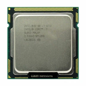 Intel Core i7-875K 2.93 GHz Quad-Core 2.5GT/s 8MB LGA-1156 Desktop CPU Processor - Picture 1 of 1