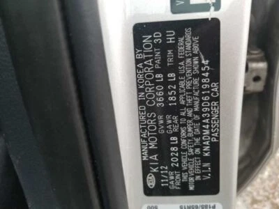 Б/у система контроля давления в шинах (TPMS) режим управления подходит: 2013 Kia Rio подвеска - Изображение 1 из 4