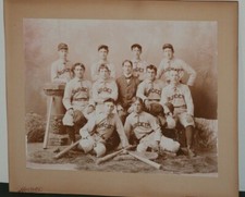 1894-1902 Burdett College Boston, Carl Horner XL Cabinet Photo 14.25" x 10.5"