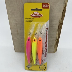 Berkley #9 Parpadeante Pecedero Crankbait (paquete de 3 RESALTADOR) FLOTA GRANJA EXCLUSIVA - Imagen 1 de 2