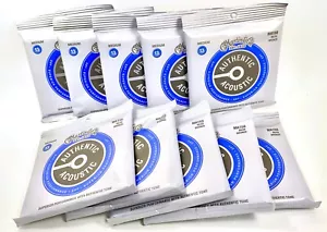 MARTIN AUTHENTISCH MEDIUM AKUSTIKGITARRENSAITEN MA150 10ER-PACK ~ NEUE SETS - Bild 1 von 3