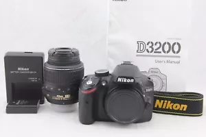 Nikon D3200 DSLR Camera Body w/ 18-55mm AF-S DX VR Lens. Very Good Condition - Picture 1 of 12