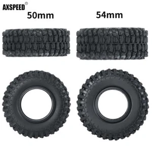 AXSPEED Super Soft Sticky 1.0 Crawler Tires 50/54*20/23mm for 1:24 Axial SCX24 - Picture 1 of 14