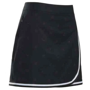 G/Fore Totenkopf Herz bestickt Carrington Skort 2 4 6 Onyx Damen Golf GFore - Bild 1 von 6