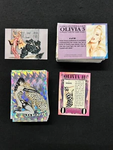 OLIVIA trading cards II & III complete 90 + bonus Olivia De Barardenis 1993-94 - Picture 1 of 2