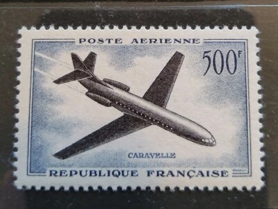 France 1957 Air 500f Mint $5 start!! - Image 1 of 2