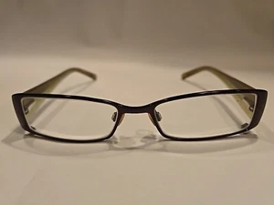 Gafas de diseñador SIGRID OLSEN SO 103 café como nuevas 52-16-135 marrón oliva - Imagen 1 de 7