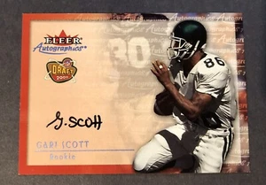 2000 Fleer Autographics Draft RC Autograph Gari Scott - Picture 1 of 2