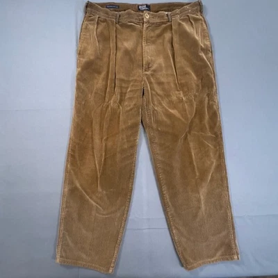 Pantalón de Golf Polo Ralph Lauren Clásico Pana Plisado Para Hombre 38x30 De Colección Hecho en EE. UU. Foto 1 de 4