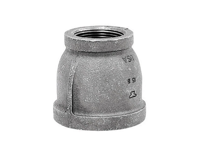 Anvil 8700135653 Galvanized Malleable Iron Reducing Coupling 1.5 x 1.25 in. FNPT - Image 1 of 1