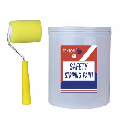 Yellow Striping Paint Parking Lot Striping Safety Yellow Traffic Paint Curb Road - Image 1 of 4