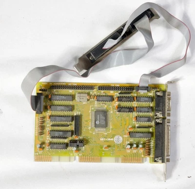 Vintage Generic IDE floppy game serial parallel adapter ISAC26 - Image 1 of 3