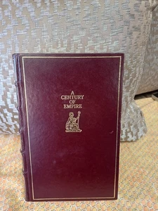 A Century Of Empire Leather Gold Leaf James Morris 1968 Book - Imagen 1 de 4