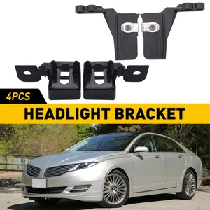 4 soportes de montaje de lámpara de faros diestros y diestros para Ford Fusion 2013-2016 y Lincoln MKZ - Imagen 1 de 11