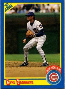 1990 Score #561b Ryne Sandberg - Picture 1 of 2