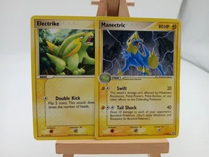 Cartas Pokémon Manectric 7/106 y Electrike 47/106 - Esmeralda - LP regulares, 2005 - Imagen 1 de 9