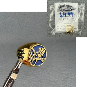 Anillo de Fan de los Yankees de Nueva York Día 2007 Oro William Barthman Joyería MLB Béisbol! - Imagen 1 de 9