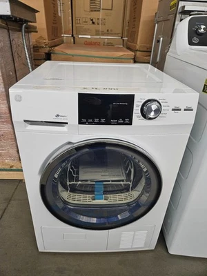 GE GFT14ESSLWW 24" White Ventless Electric Condensing Dryer NOB #75532 BF BP - Image 1 of 4