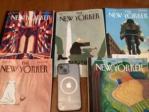 The New Yorker Magazin Juni 2025 Set mit 5 Ausgaben - Bild 1 von 5
