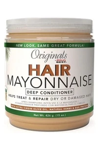 Originals By Africa's Best Hair Mayonnaise Conditioner 15 oz Jar- - Picture 1 of 3