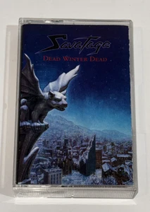Savatage Dead Winter Dead Cassette 1995 Atlantic Heavy Progressive Metal - Imagen 1 de 8