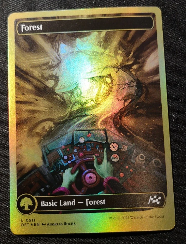 Forest - Full Art - First-Place Foil - DFT - MTG - NM - 0511 - Image 1 of 1