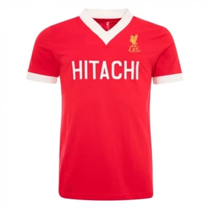 Liverpool FC Official Retro Hitachi 1978 Home Shirt Adult X-Large BNWT - Picture 1 of 6