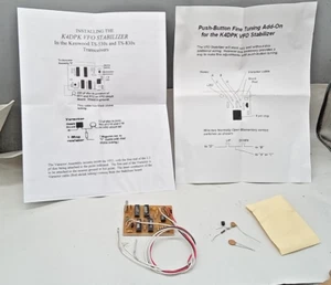 1 QTY K4DPK VFO Stabilizer Kit FOR KENWOOD TS-530s AND TS-830s - Zdjęcie 1 z 9