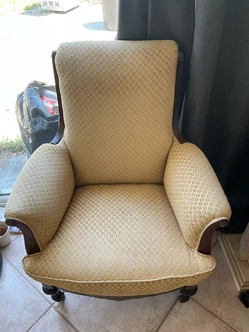 Antique 19th Century Renaissance revival Armchair chair c 1870-1880 Cover