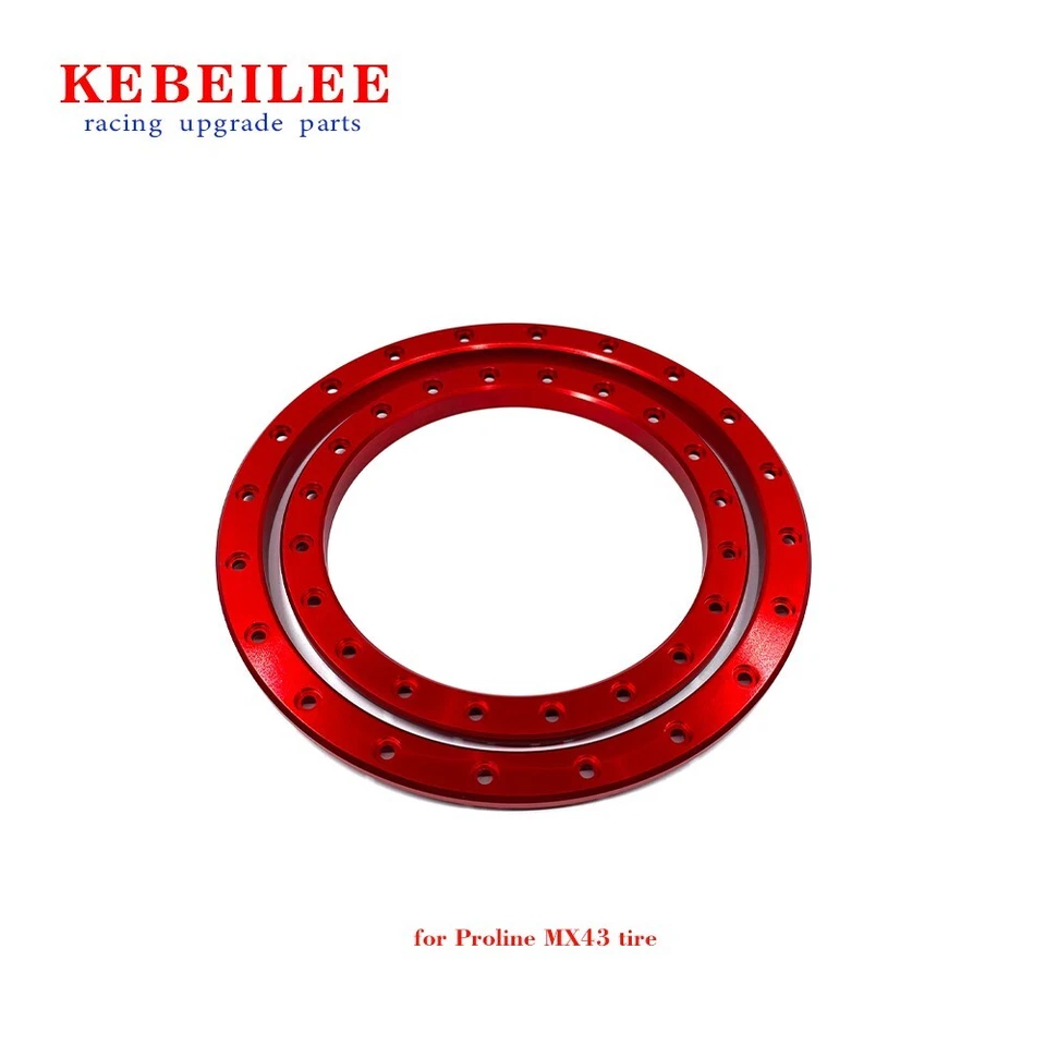 KEBEILEE CNC aluminum Inner Outer beadlock ring for Proline Badlands MX43 wheel - Image 1 of 1