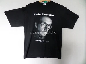 Vintage Elvis Costello Lonely World 1999 Tour T shirt - Size Large - BNWOT - Picture 1 of 5