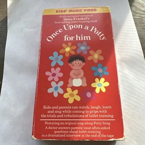 Once Upon A Potty For Her - Alona Frankel 1990 VHS kids toilet training animated - Picture 1 of 7