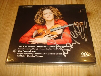 LIZA FERSCHTMAN Korngold & Bernstein Serenade CHALLENGE SACD Signed Signiert - Bild 1 von 2