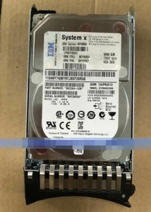 IBM 90Y8953 500GB HDD 2.5" SAS 7.2K 6Gbps NL HDD 90Y8954 90Y8957 Hard Drive - Photo 1/1