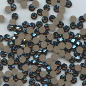 2058 SS30 IGR *** 20 STRASS SWAROVSKI FOND PLAT 6,4mm IRIDESCENT GREEN - Picture 1 of 3