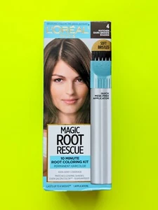 L'Oreal Paris Magic Root Rescue Hair Dye (4 - Matches Dark Brown Shades) - Picture 1 of 5