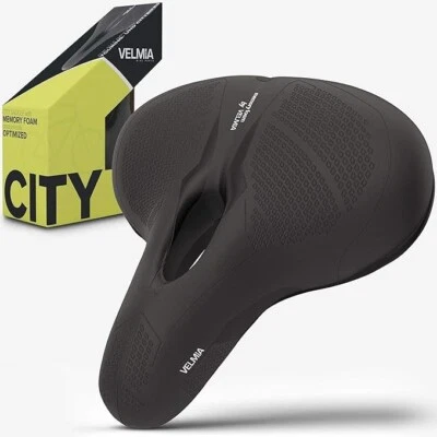 Diseñado en Alemania Hecho de Cómodo Espuma con Memoria I Asiento de Bicicleta para Hombres y Mujeres con Foto 1 de 4